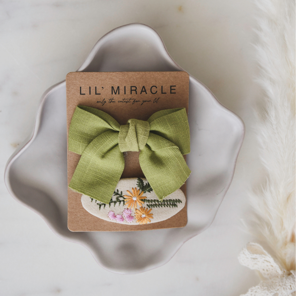 Lil' Linen - Olive