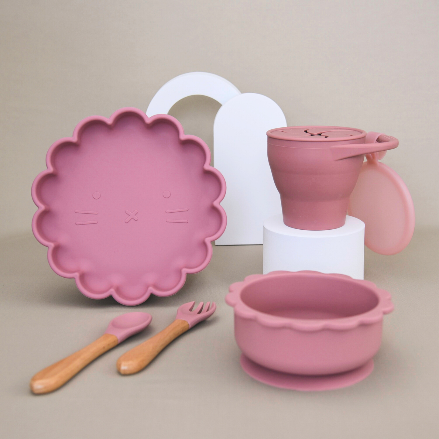 Lil‘ Lion First Feeding Set - Pink