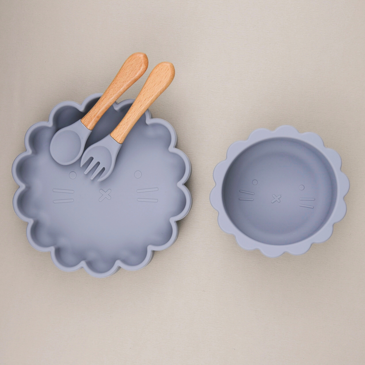 Lil‘ Lion Tableware Set - Beige