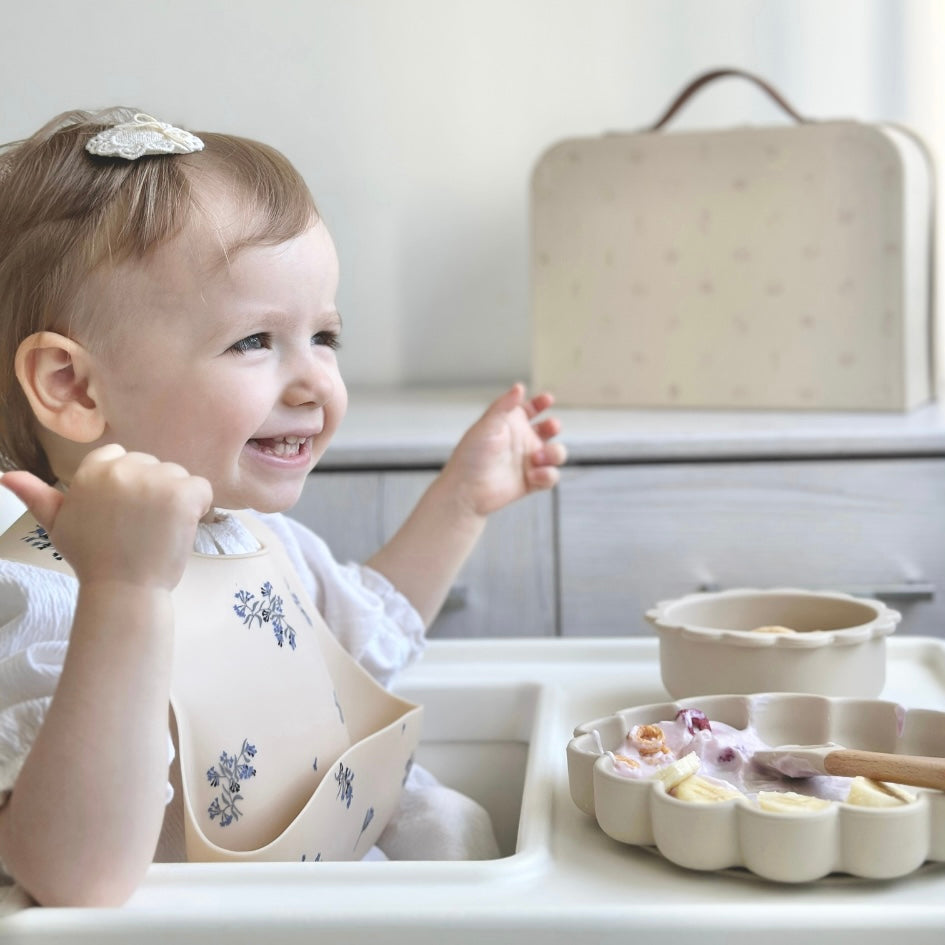 Stilvoll und Praktisch: Das perfekte Geschirrset für Babys und Kleinkinder in 3 Farbvarianten ✨