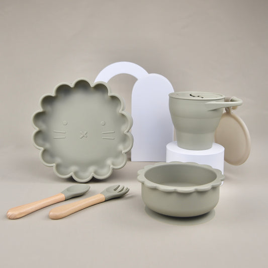 Lil‘ Lion First Feeding Set - Army Green