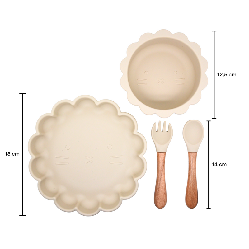 Flower Beige - Tableware Set