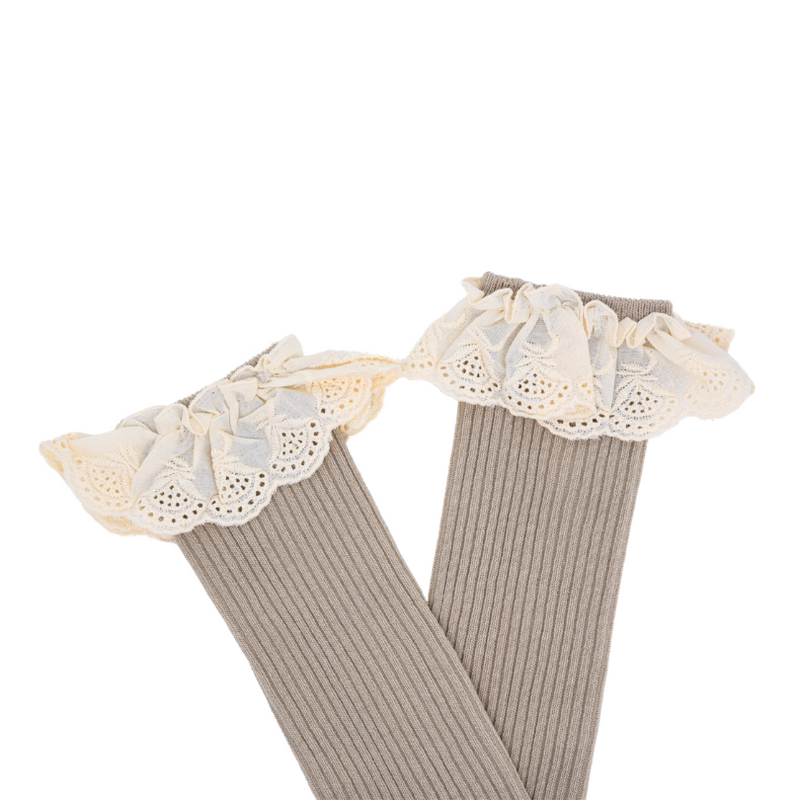 Lil’ Socks Trio - Creme & Beige & Brown