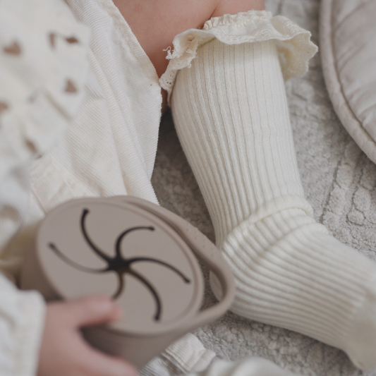 Lil' Socks Trio - Cream &amp; Beige &amp; Brown