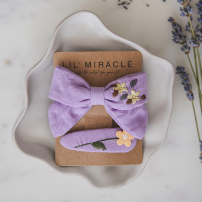 Cutie Bow - Lilac