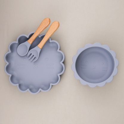 Lil‘ Lion Tableware Set - Blue