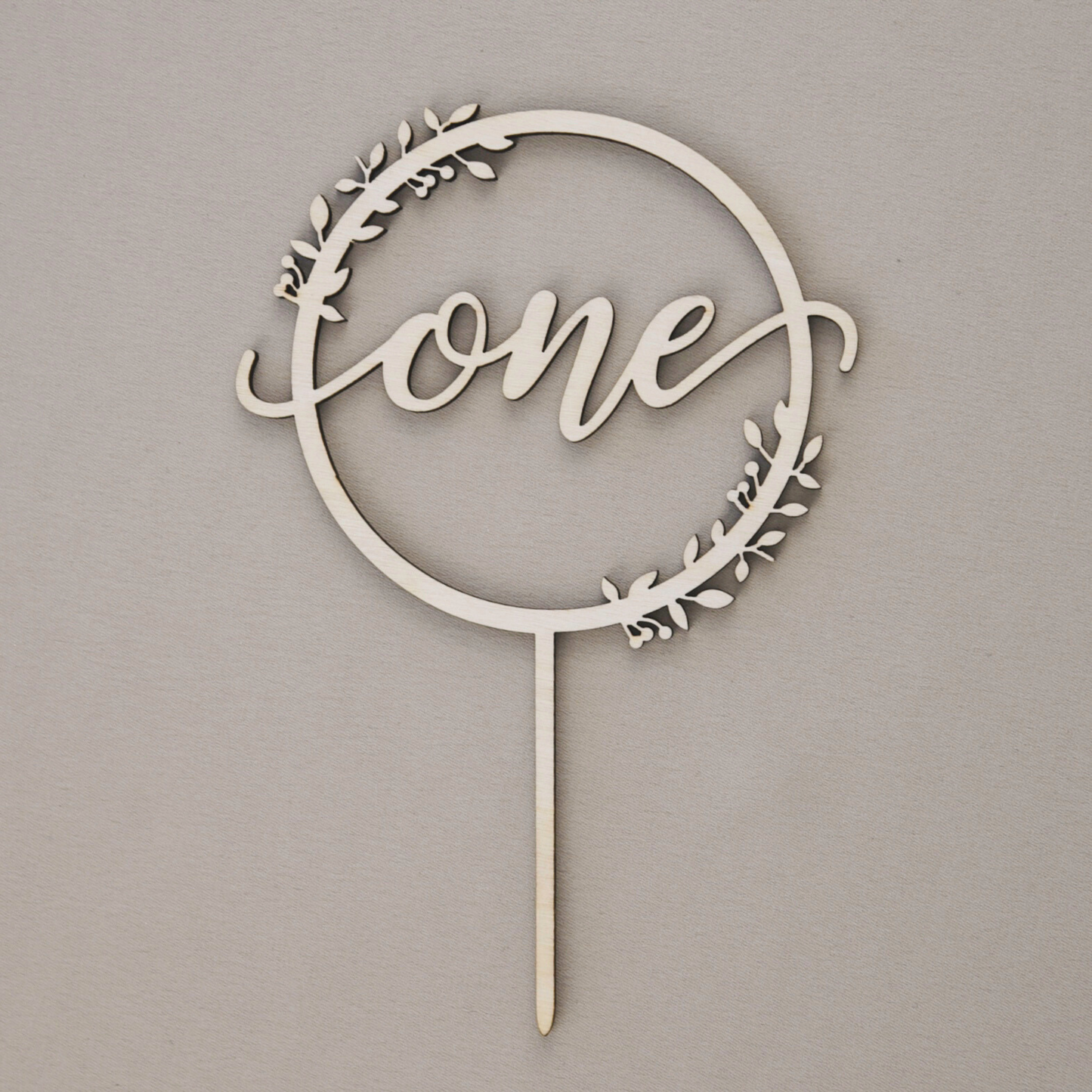 One - Cake Topper 