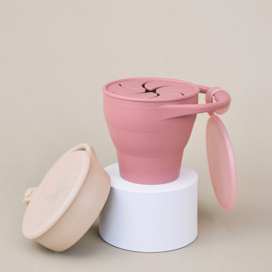 Lil‘ Snack Set Duo - Taupé & Pink