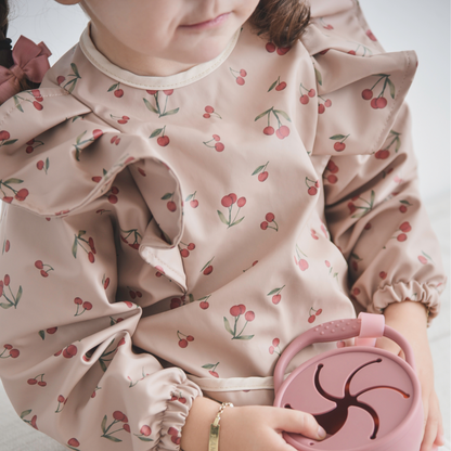 Lil' Cherry - Long Sleeve Bib