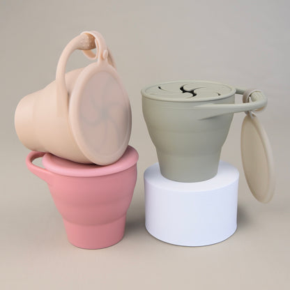 Lil‘ Snack Set Trio - Army Green & Taupé & Pink