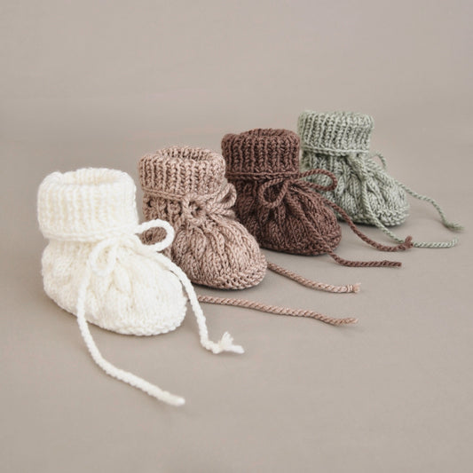 Lil‘ Cloud Knit Set - Dusty Green