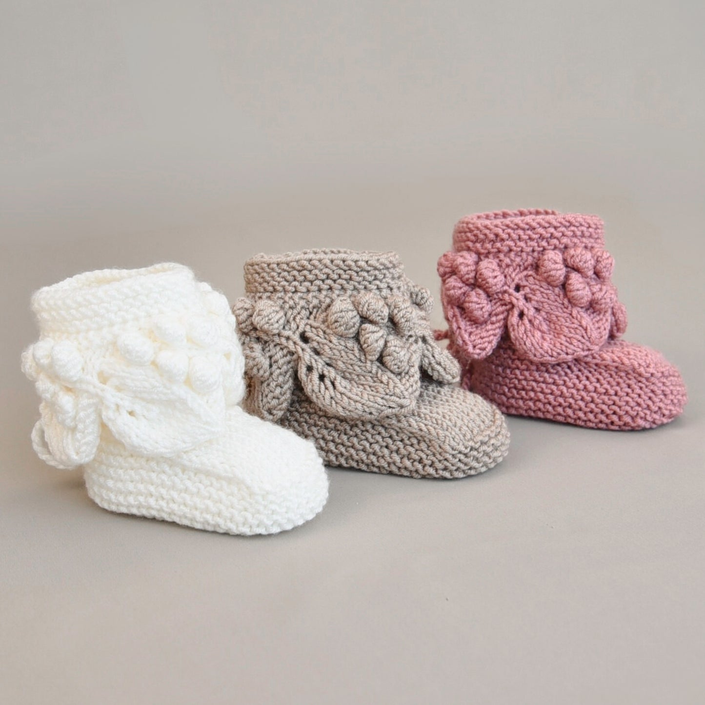 Lil‘ Grapes Knit Set - Ivory