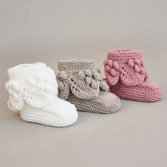 Lil‘ Grapes Knit Set - Pink