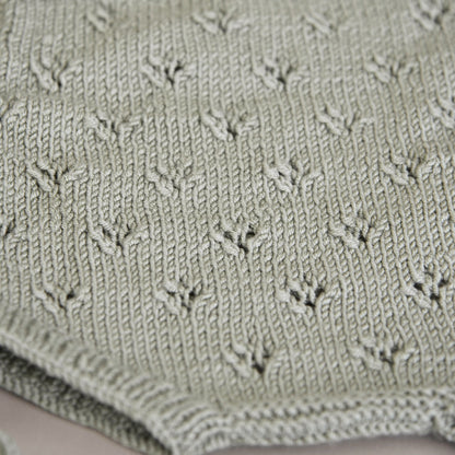 Lil‘ Fine Knit Set - Dusty Green