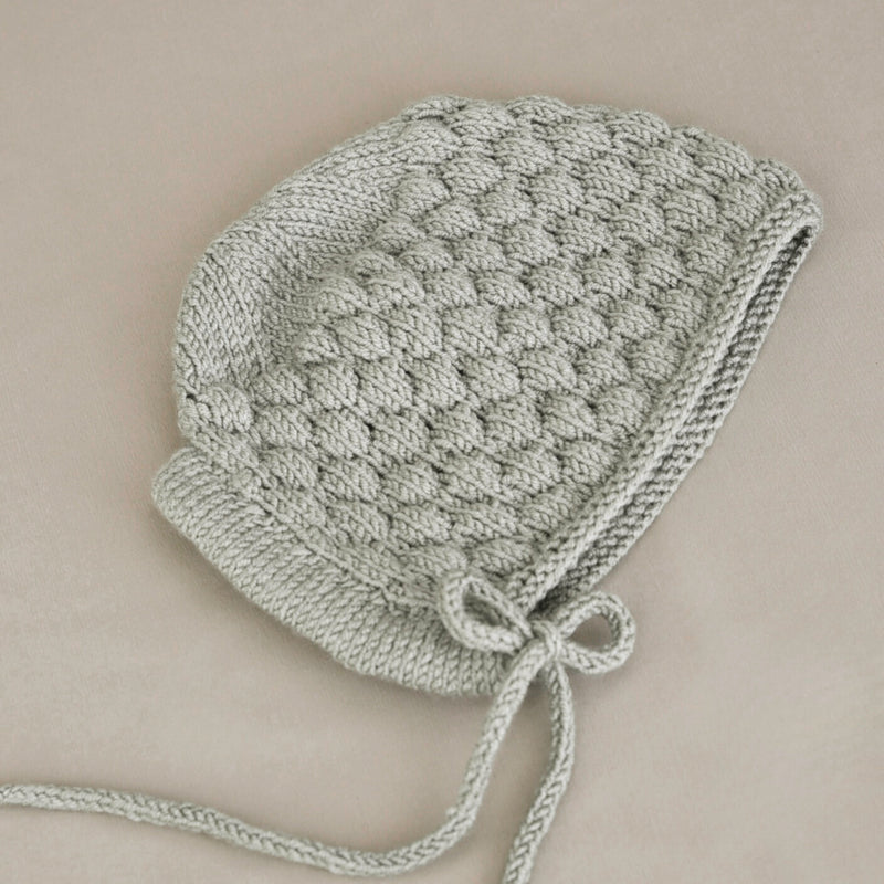 Lil‘ Cloud Knit Set - Dusty Green