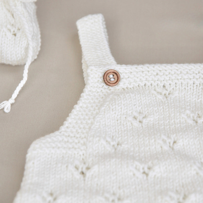 Lil‘ Fine Knit Set - Ivory