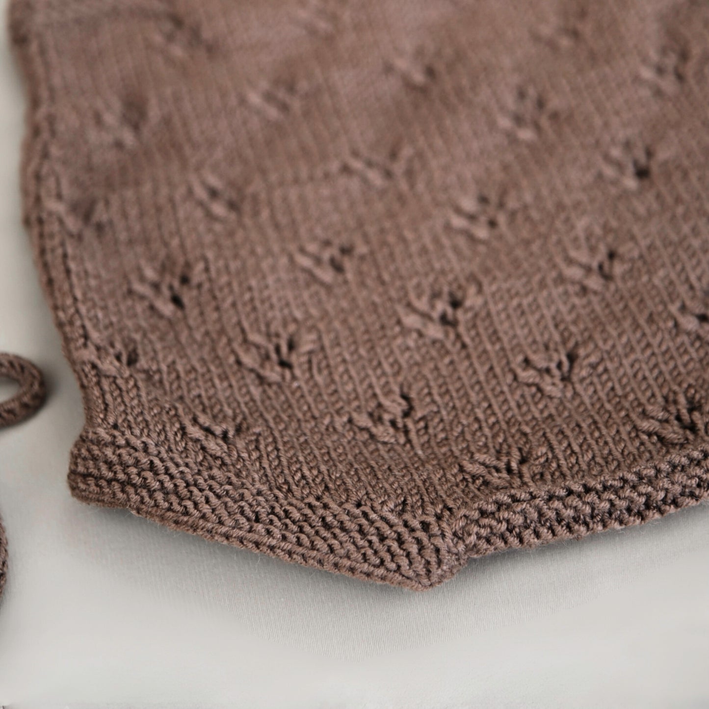 Lil‘ Fine Knit Set - Brown