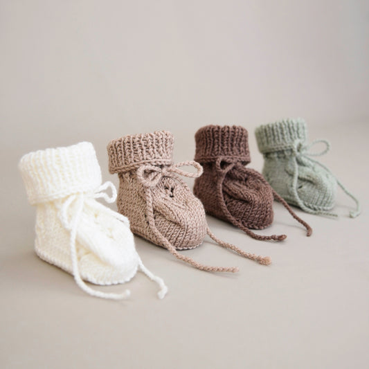 Lil‘ Fine Knit Set - Dusty Green