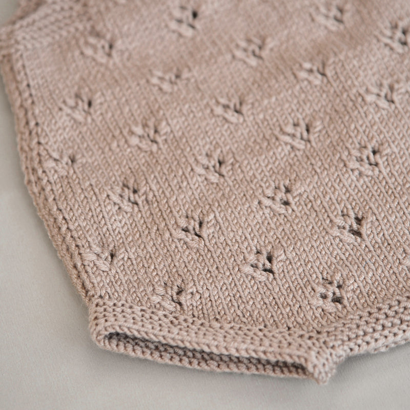 Lil‘ Fine Knit Set - Beige