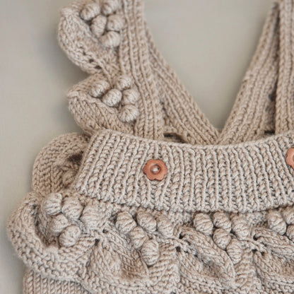 Lil‘ Grapes Knit Set - Beige