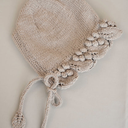 Lil‘ Grapes Knit Set - Beige