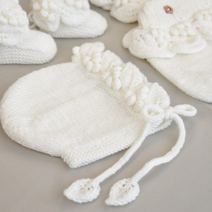 Lil‘ Grapes Knit Set - Ivory