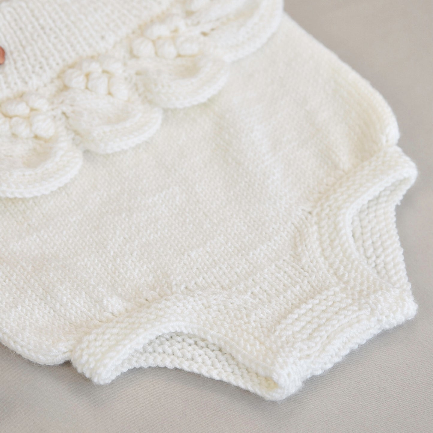 Lil‘ Grapes Knit Set - Ivory