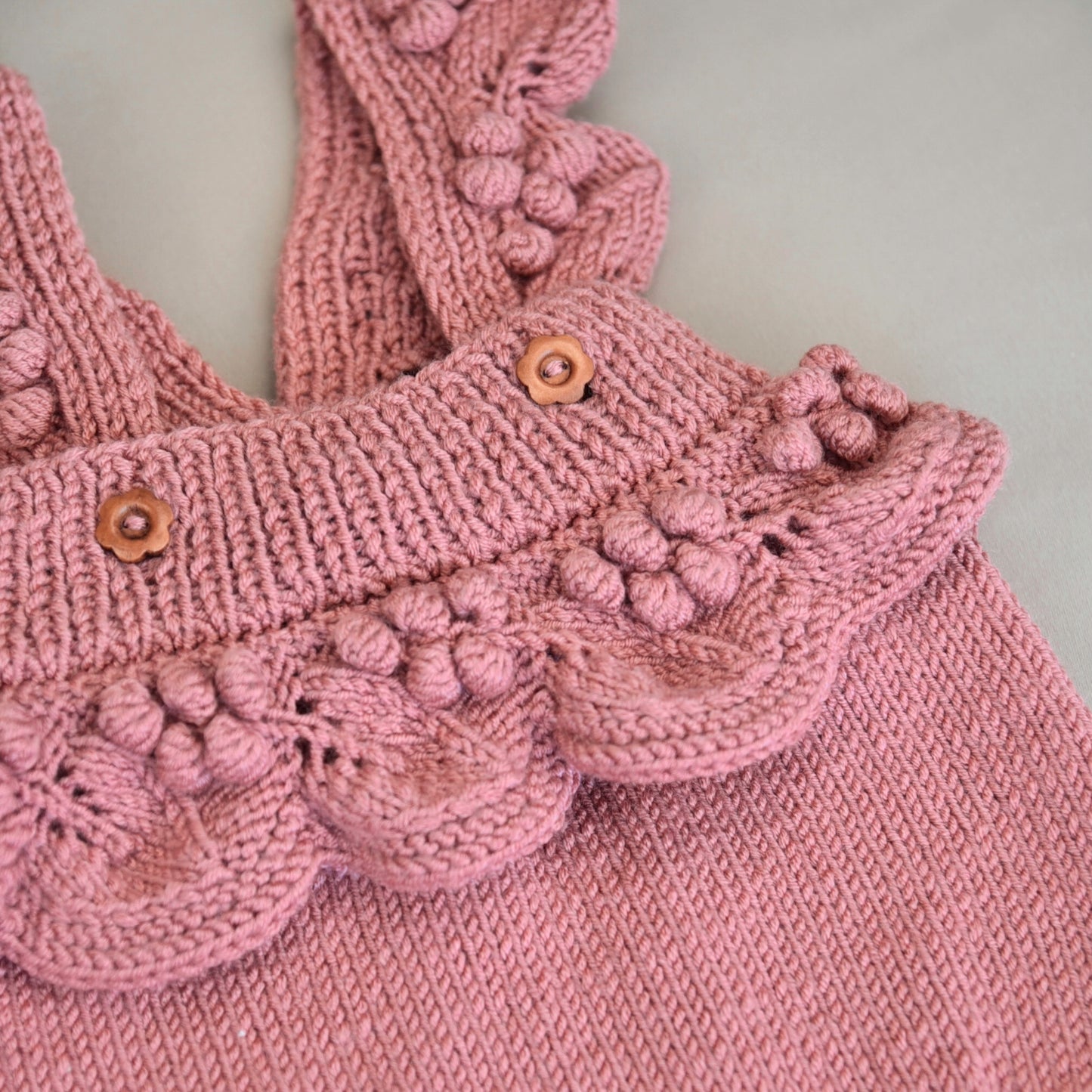 Lil‘ Grapes Knit Set - Pink
