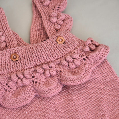 Lil‘ Grapes Knit Set - Pink
