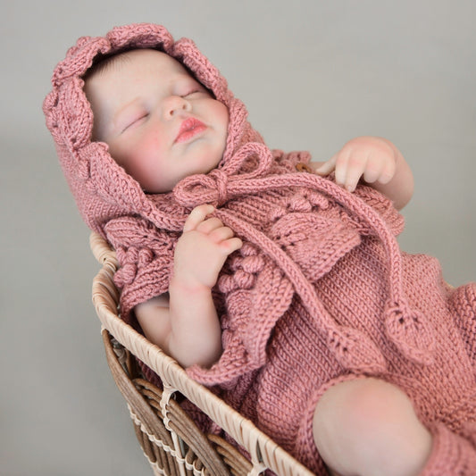 Lil‘ Grapes Knit Set - Ivory