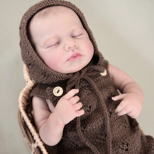 Lil‘ Fine Knit Set - Dusty Green