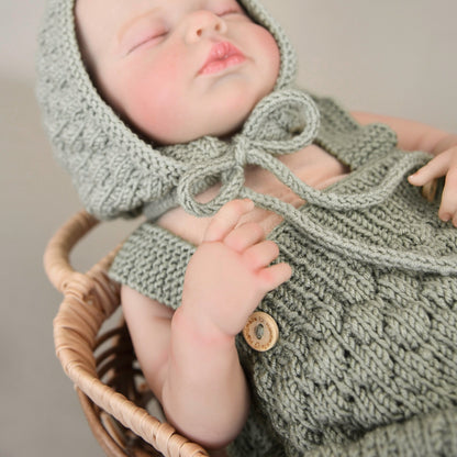 Lil‘ Cloud Knit Set - Brown