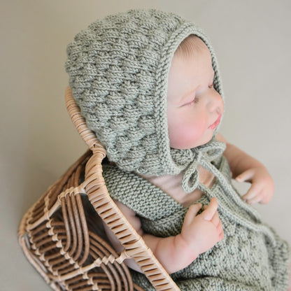 Lil‘ Cloud Knit Set - Brown