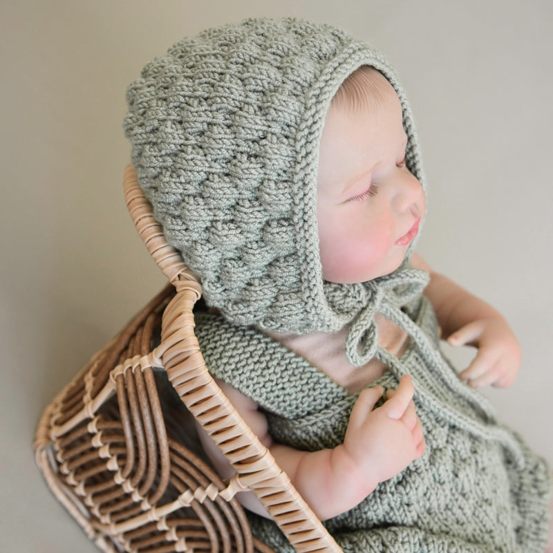 Lil‘ Cloud Knit Set - Beige