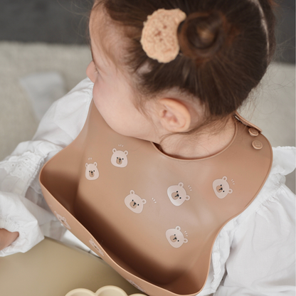 Lil' Bear - Silicone Bibs