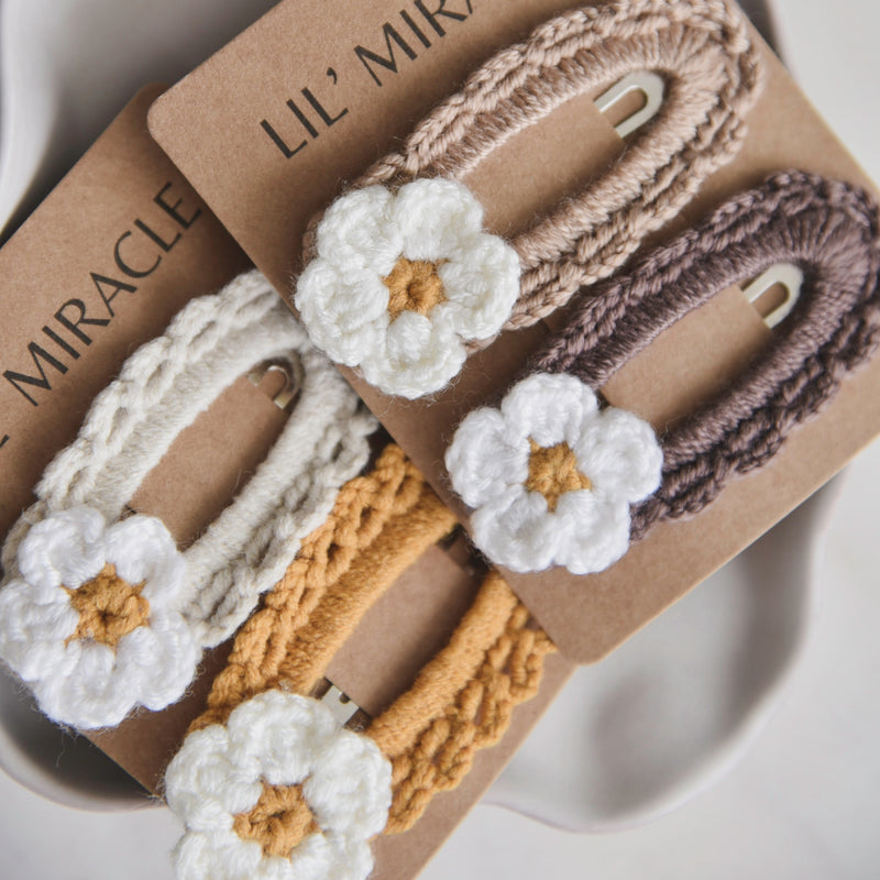 Cutie Daisy - Handmade Brown