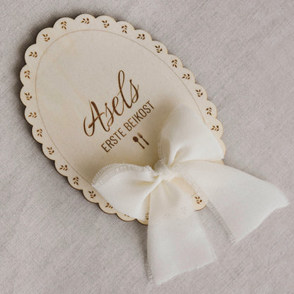 Lil‘ First Bite - Floral Baby Milestone