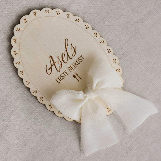 Lil‘ First Bite - Floral Baby Milestone