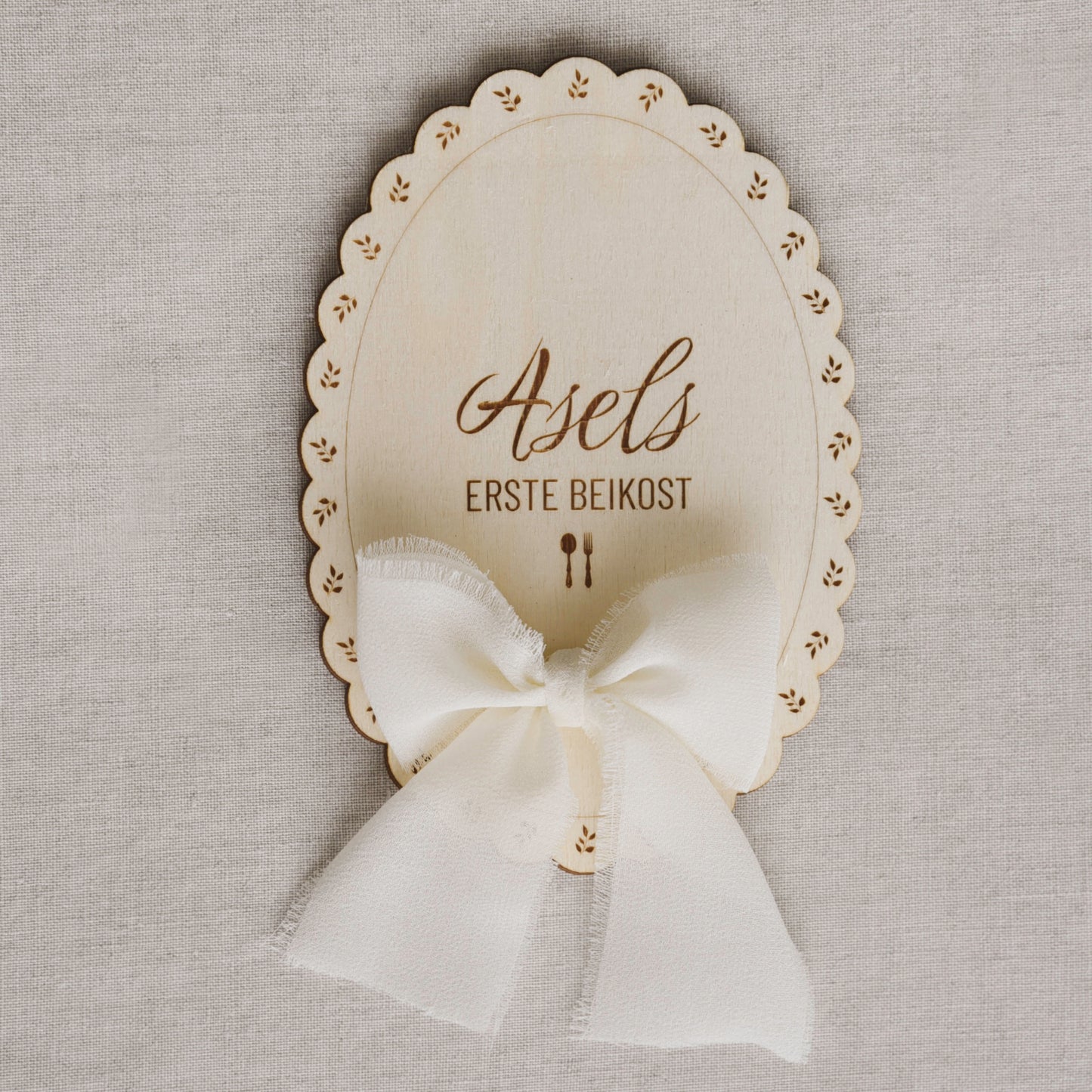 Lil‘ First Bite - Floral Baby Milestone