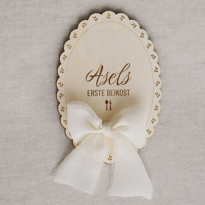 Lil‘ First Bite - Floral Baby Milestone