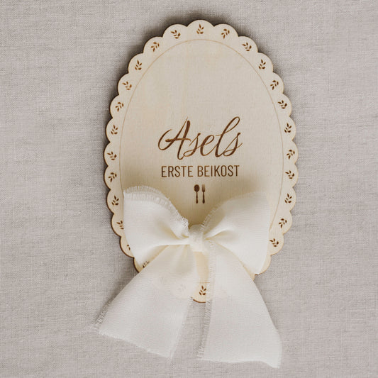Lil‘ First Bite - Floral Baby Milestone