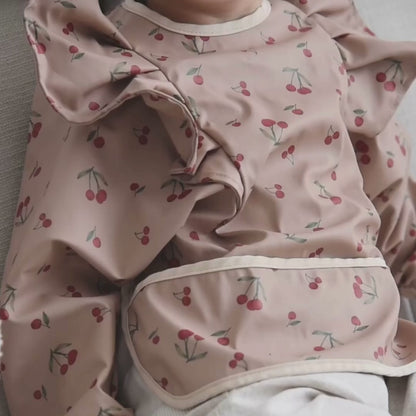Lil' Cherry - Long Sleeve Bib